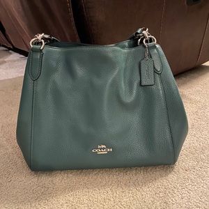 Coach Leather Hallie Purse